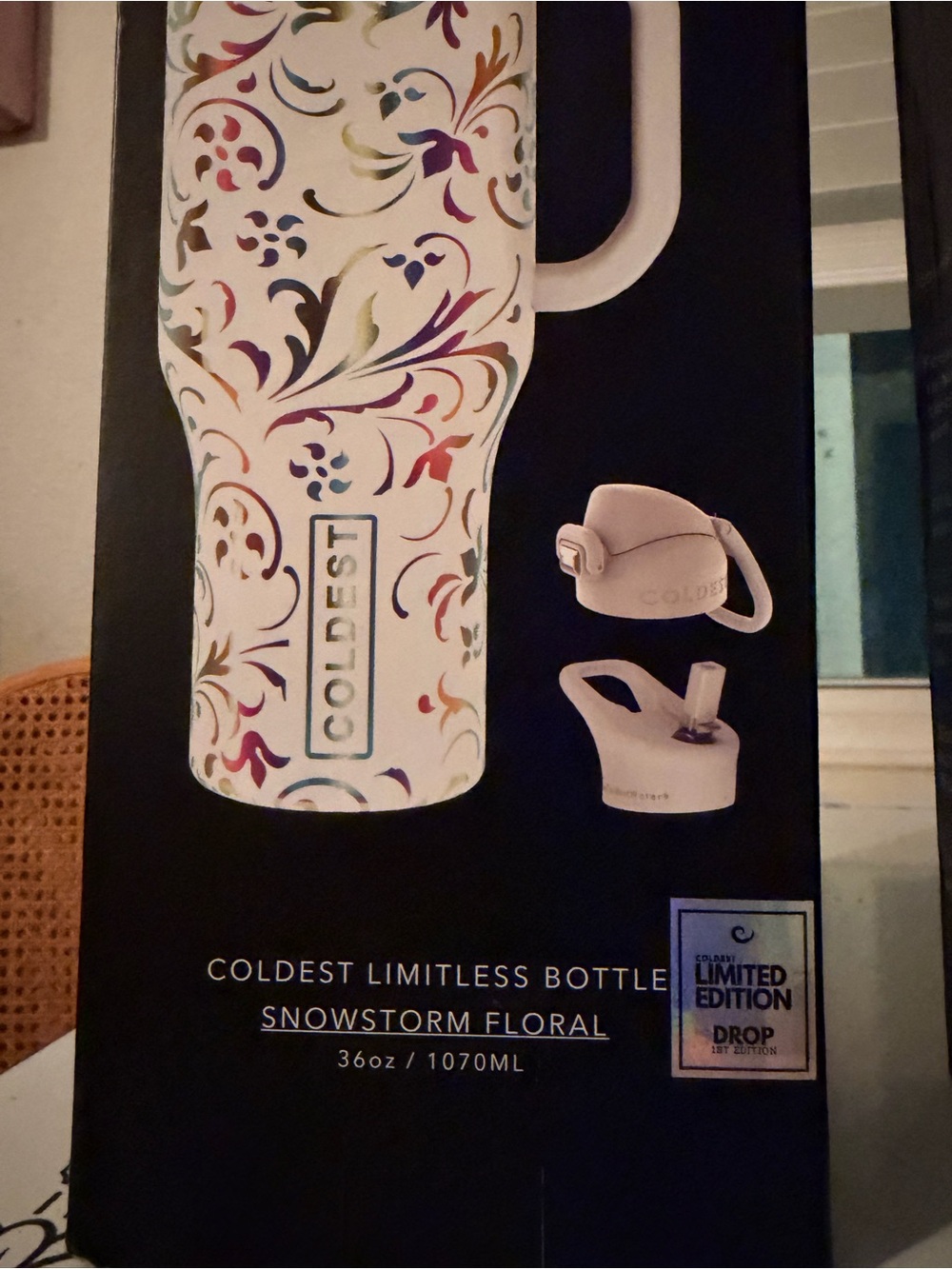 NIB coldest water bottle 46oz - Picture 2 of 2